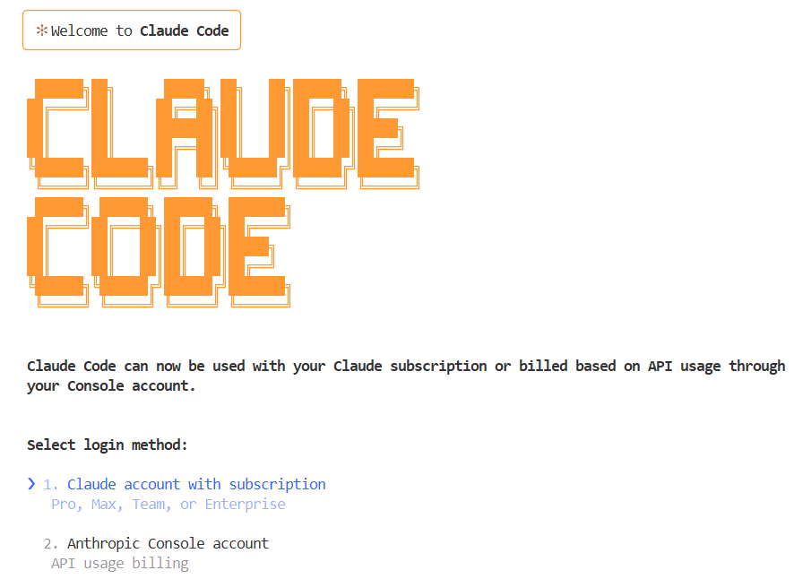 Claude account selection