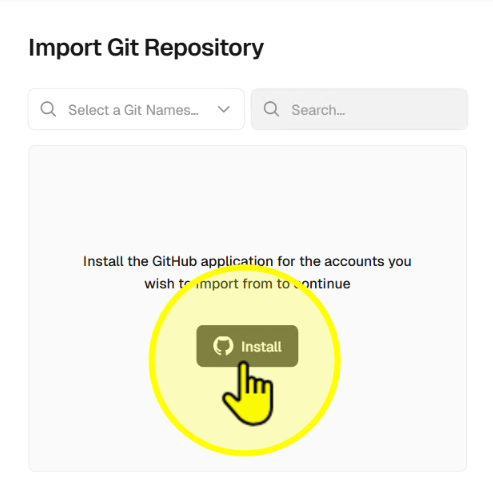 Click Install button